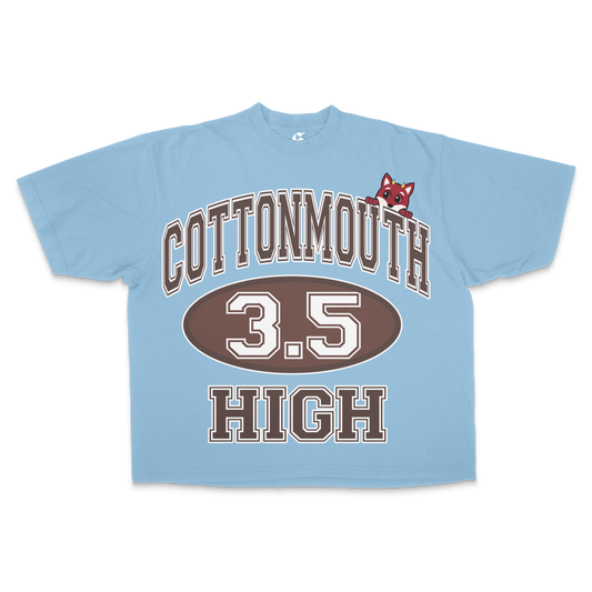 COTTON MOUTH HIGH TEE (BLUE)